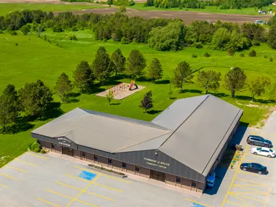 Underwood Community Centre exterior.