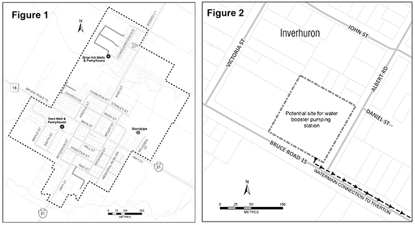 Aerial Maps. Figure 1 illustrates option one from the notice and Figure 2 illustrates the second option from the notice.