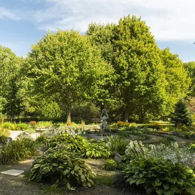 The labyrinth in Geddes Park, Kincardine.