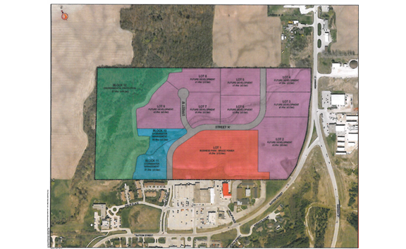 Key Map of Gary Street Lands