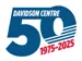 Davidson Centre 50th anniversary logo with dates 1975-2025.